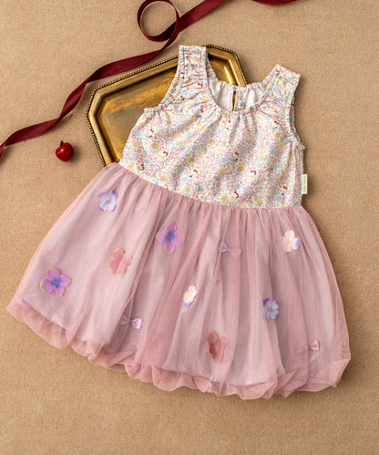 Japanese children's clothing panpantutu x Sanrio Hello Kitty bubble vest dress 80-150cm girls' summer dresses 