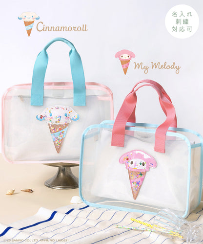 Panpantutu x Sanrio Beach Bag (Embroidered Name Available) Direct from Japan. Other Brands: Summer Swimwear Special. 