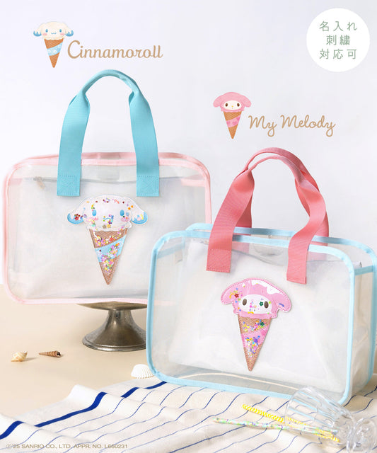 Panpantutu x Sanrio Beach Bag (Embroidered Name Available) Direct from Japan. Other Brands: Summer Swimwear Special. 