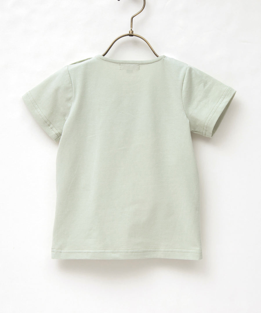 Japanese children's clothing panpantutu lace collar short-sleeved top 90-140cm girls summer TOPS 