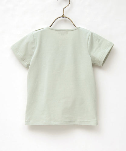 Japanese children's clothing panpantutu lace collar short-sleeved top 90-140cm girls summer TOPS 
