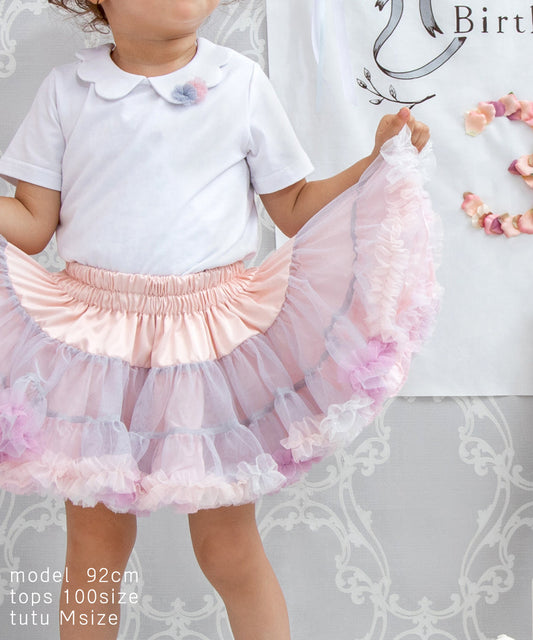 Japanese children's clothing panpantutu Etoile Pink tutu skirt 70-135cm girls' newborn baby summer SKIRTS 
