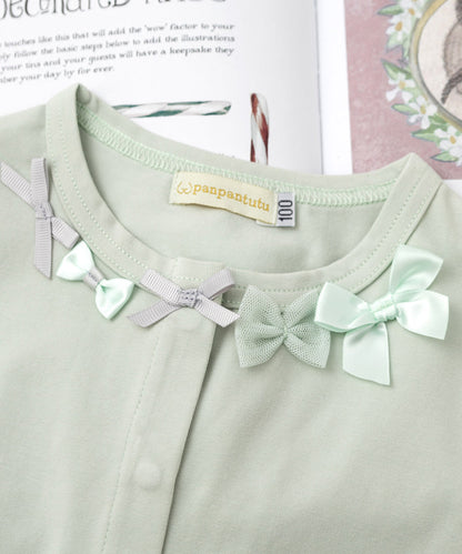 Japanese children's clothing panpantutu UV protection bow tie jacket 80-140cm girls summer outerwear 