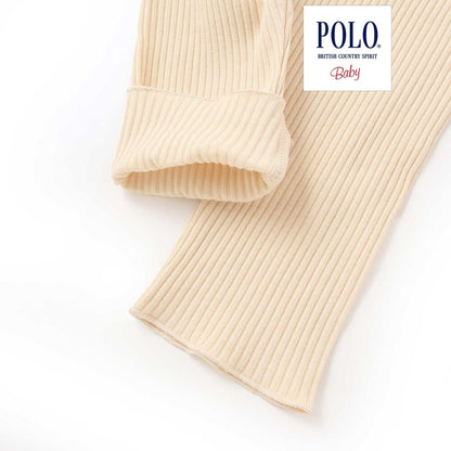 日本童裝  SLAP SLIP x POLO BCS 格仔連身裙及打底褲套裝 70-80cm 女童款 初生嬰兒 秋季 DRESSES PANTS