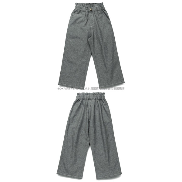 日本童裝 Branshes 闊腳牛仔褲 90-150cm 女童款 夏季 PANTS