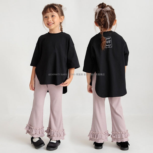 日本童裝 Branshes 喇叭長褲 80-150cm 女童款 夏季 PANTS