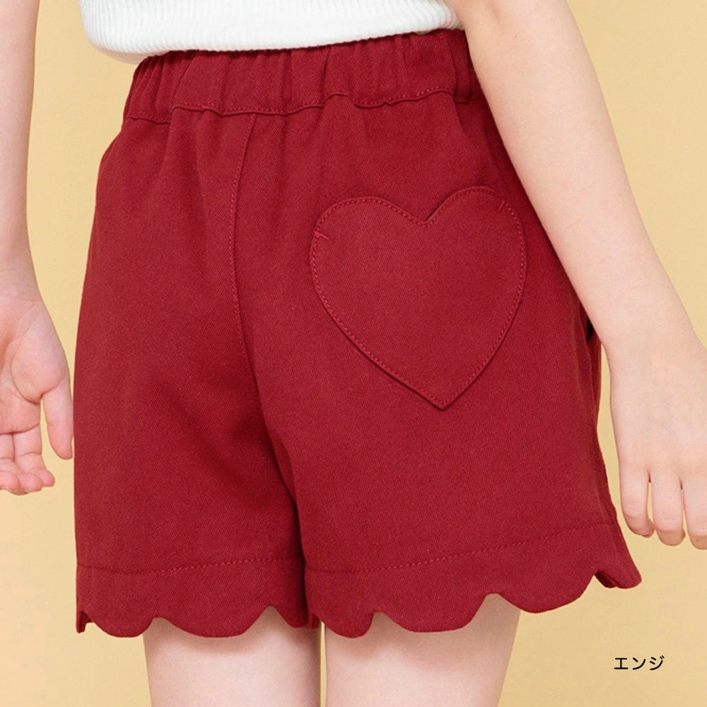 Japanese children's clothing Branches scallop silk layered waist top 90-150cm girls summer TOPS 
