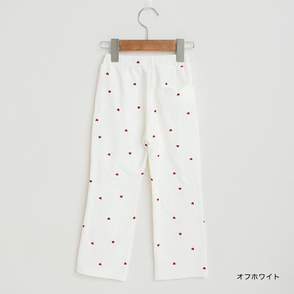 日本童裝 Branshes 心型口袋長褲 80-130cm 女童款 春季 PANTS