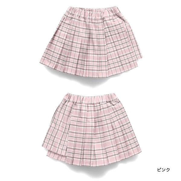 日本童裝 Branshes 百褶短裙 90-150cm 女童款 春季 SKIRTS