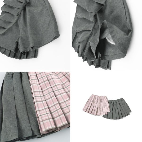 日本童裝 Branshes 百褶短裙 90-150cm 女童款 春季 SKIRTS