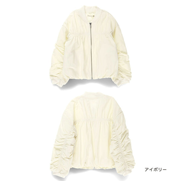 日本童裝 Branshes 皺褶風褸 90-150cm 女童款 春季 OUTERWEAR