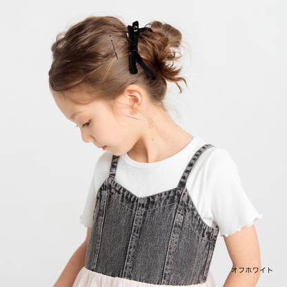 Japanese children's clothing Branches striped top 80-160cm girls spring and summer TOPS 