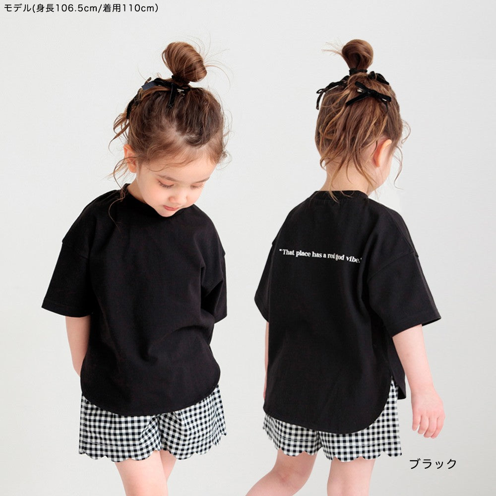 Japanese children's clothing Branches loose tops 80-160cm boys/girls spring and summer TOPS 