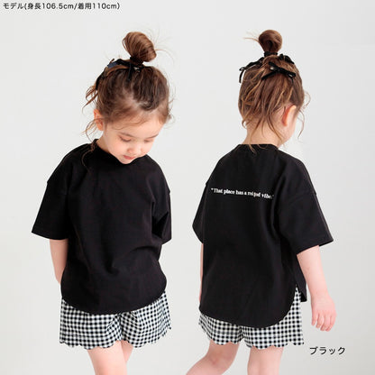 Japanese children's clothing Branches loose tops 80-160cm boys/girls spring and summer TOPS 