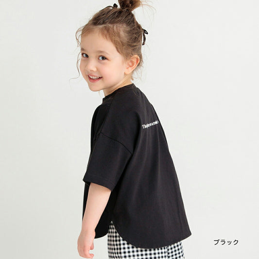 Japanese children's clothing Branches loose tops 80-160cm boys/girls spring and summer TOPS 