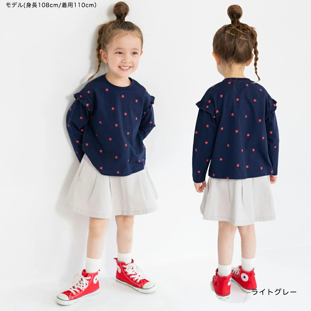 日本童裝 Branshes 傘型喇叭短裙 80-150cm 女童款 秋季 SKIRTS