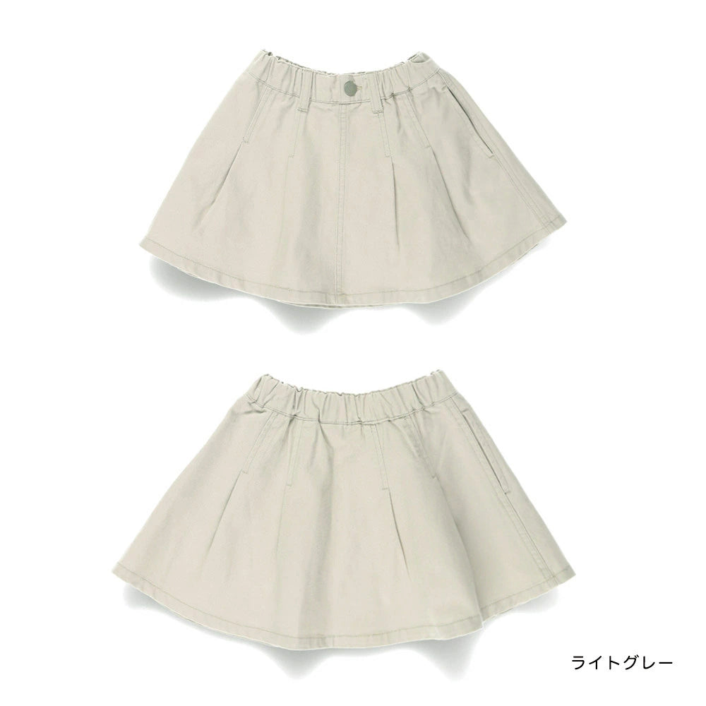 日本童裝 Branshes 傘型喇叭短裙 80-150cm 女童款 秋季 SKIRTS