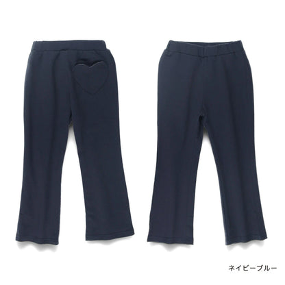 日本童裝 Branshes 心型口袋休閒長褲 80-130cm 女童款 秋季 PANTS