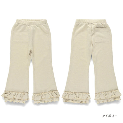 Japanese children's clothing Branches scallop silk layered waist top 90-150cm girls summer TOPS 