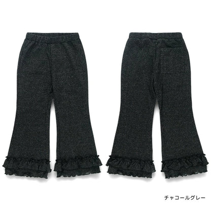Japanese children's clothing Branches scallop silk layered waist top 90-150cm girls summer TOPS 