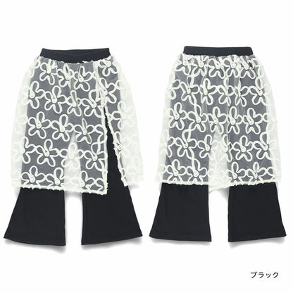 Japanese children's clothing Branches scallop silk layered waist top 90-150cm girls summer TOPS 
