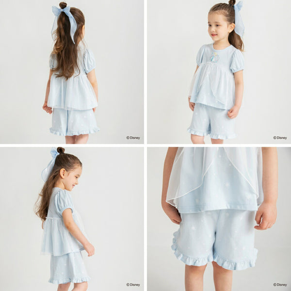 日本童裝 Branshes x Diseny 睡衣 90-130cm 女童款 夏季 睡衣系列