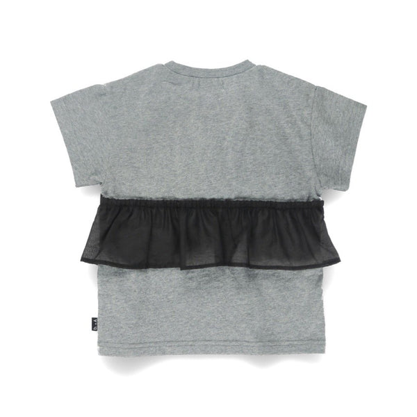 日本童裝 Branshes x b.+A 金子綾 絲帶蝴蝶結短袖上衣 90-150cm 女童款 夏季 TOPS