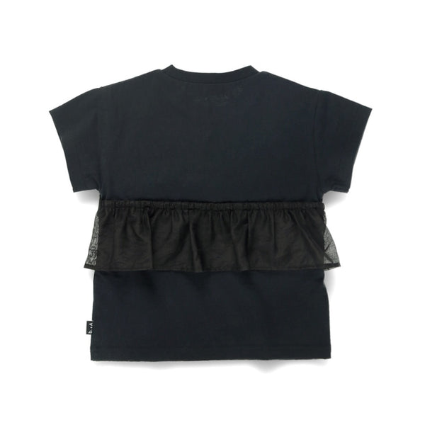 日本童裝 Branshes x b.+A 金子綾 絲帶蝴蝶結短袖上衣 90-150cm 女童款 夏季 TOPS