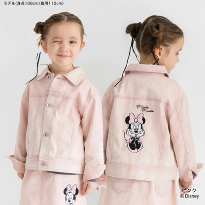 日本童裝 Branshes x Disney 刺繡圖案外套 90-150cm 女童款 秋季 OUTERWEAR