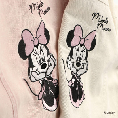 日本童裝 Branshes x Disney 刺繡圖案外套 90-150cm 女童款 秋季 OUTERWEAR