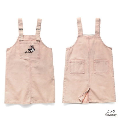 日本童裝 Branshes x Disney 刺繡圖案吊帶裙 80-130cm 女童款 秋季 DRESSES