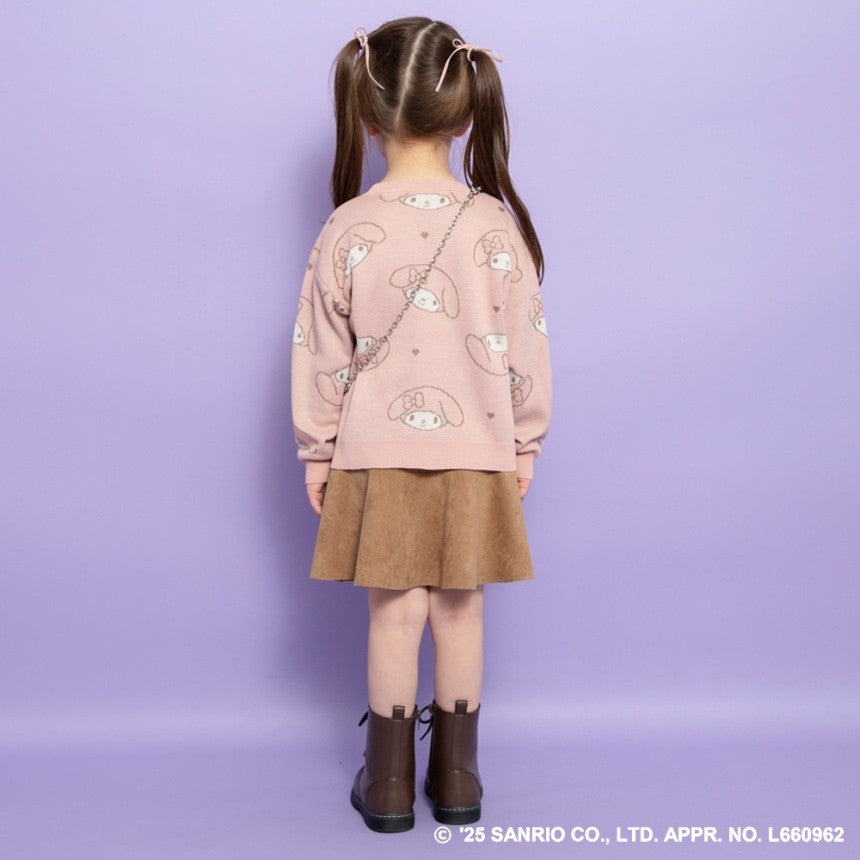 日本童裝 Branshes x Sanrio 針織毛衣 95-150cm 女童款 秋季 TOPS