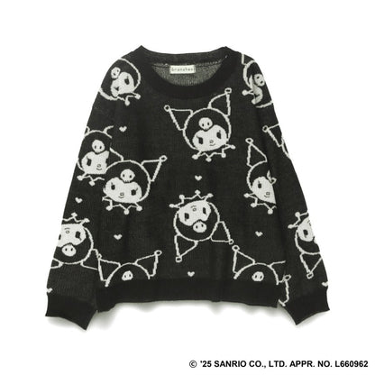 日本童裝 Branshes x Sanrio 針織毛衣 95-150cm 女童款 秋季 TOPS