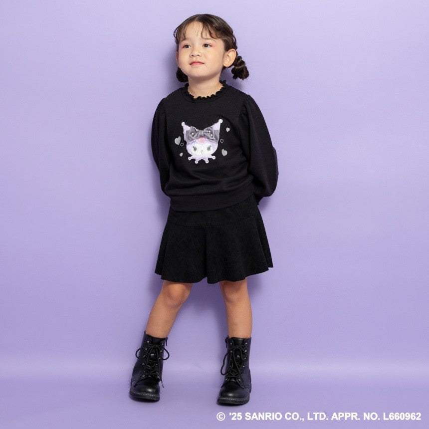 日本童裝 Branshes x Sanrio 木耳邊衛衣 80-130cm 女童款 秋季 TOPS