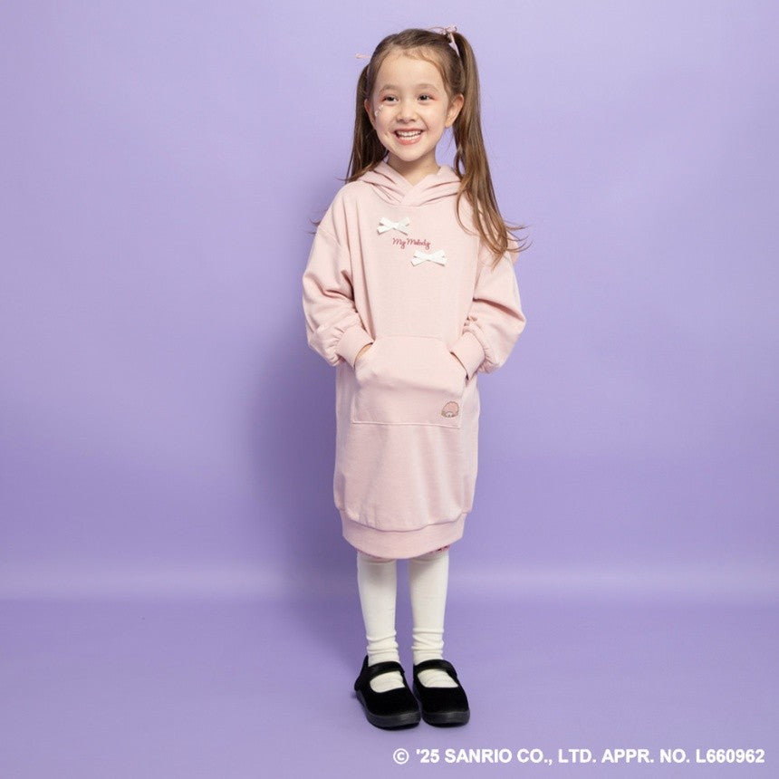 日本童裝 Branshes x Sanrio 連帽衛衣裙 80-150cm 女童款 秋季 DRESSES