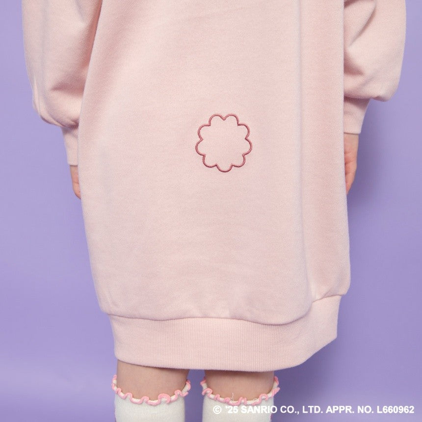 日本童裝 Branshes x Sanrio 連帽衛衣裙 80-150cm 女童款 秋季 DRESSES