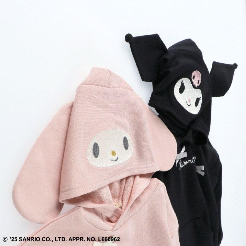 日本童裝 Branshes x Sanrio 連帽衛衣裙 80-150cm 女童款 秋季 DRESSES