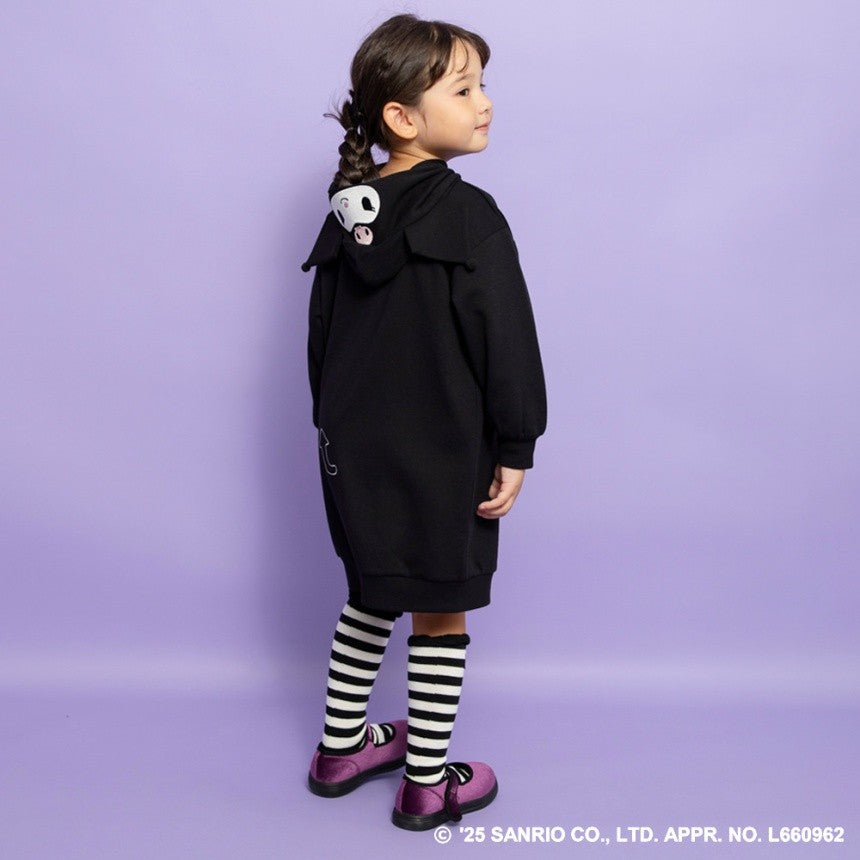 日本童裝 Branshes x Sanrio 連帽衛衣裙 80-150cm 女童款 秋季 DRESSES