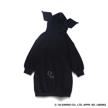 日本童裝 Branshes x Sanrio 連帽衛衣裙 80-150cm 女童款 秋季 DRESSES