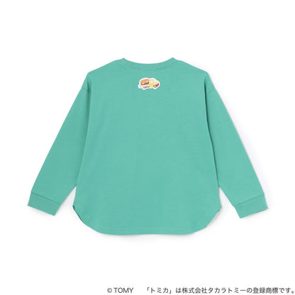日本童裝 b・R# x Tomica 印花上衣 90-130cm 男童款 秋季 TOPS