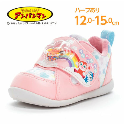 Moonstar x Anpanman Health Functional Children's Shoes (12-15cm) Direct from Japan (Girls' Shoes)