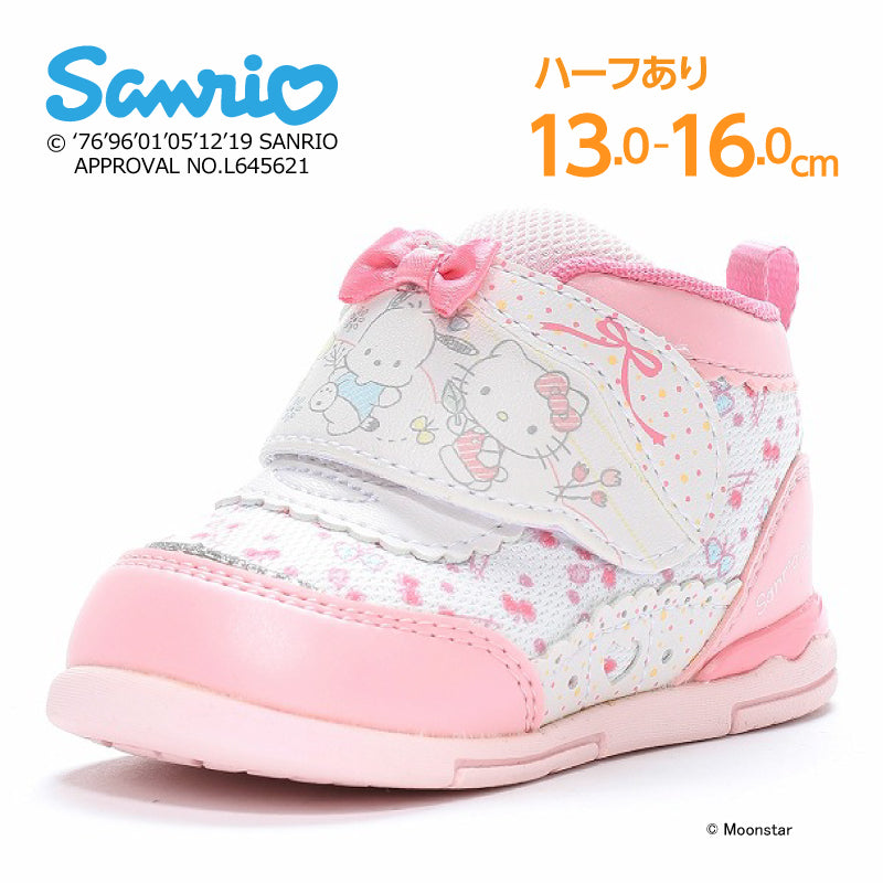 日本直送 moonstar Sanrio 健康機能兒童鞋 13-16cm 女童款 鞋系列