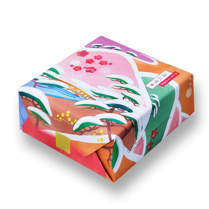 日本直送 京都 小倉山莊 冬天的山春秋 花上雪禮盒 4/8/12/16/24袋入 新年行運發財特輯 Happy New Year 馬年 限定手信