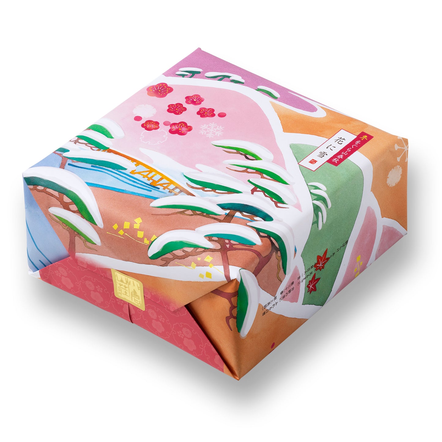 日本直送 京都 小倉山莊 冬天的山春秋 花上雪禮盒 4/8/12/16/24袋入 新年行運發財特輯 Happy New Year 馬年 限定手信