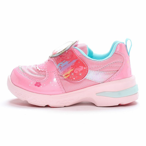 日本直送 moonstar Disney Ariel LED發光 抗菌防臭 健康機能兒童鞋 14-19cm 女童款 鞋系列