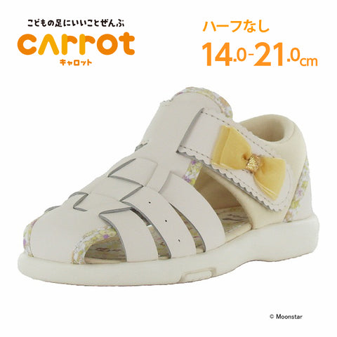 日本直送 moonstar x Carrot 健康機能兒童鞋 14-21cm 女童款 鞋系列