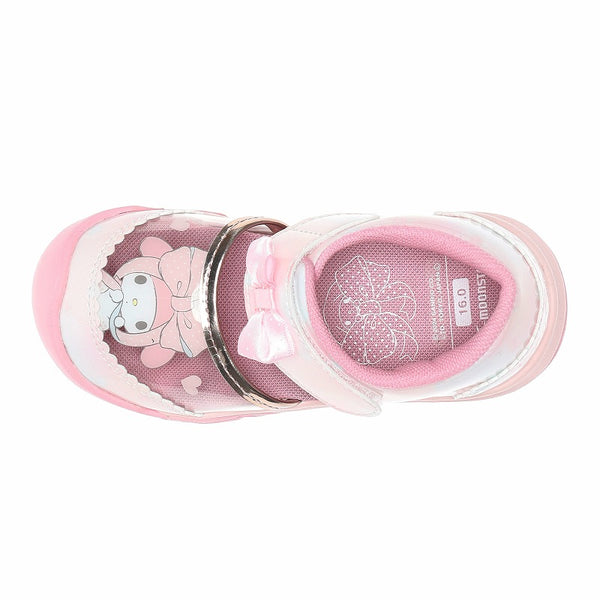 日本直送 moonstar Sanrio My Melody 健康機能兒童鞋 14-19cm 女童款 鞋系列