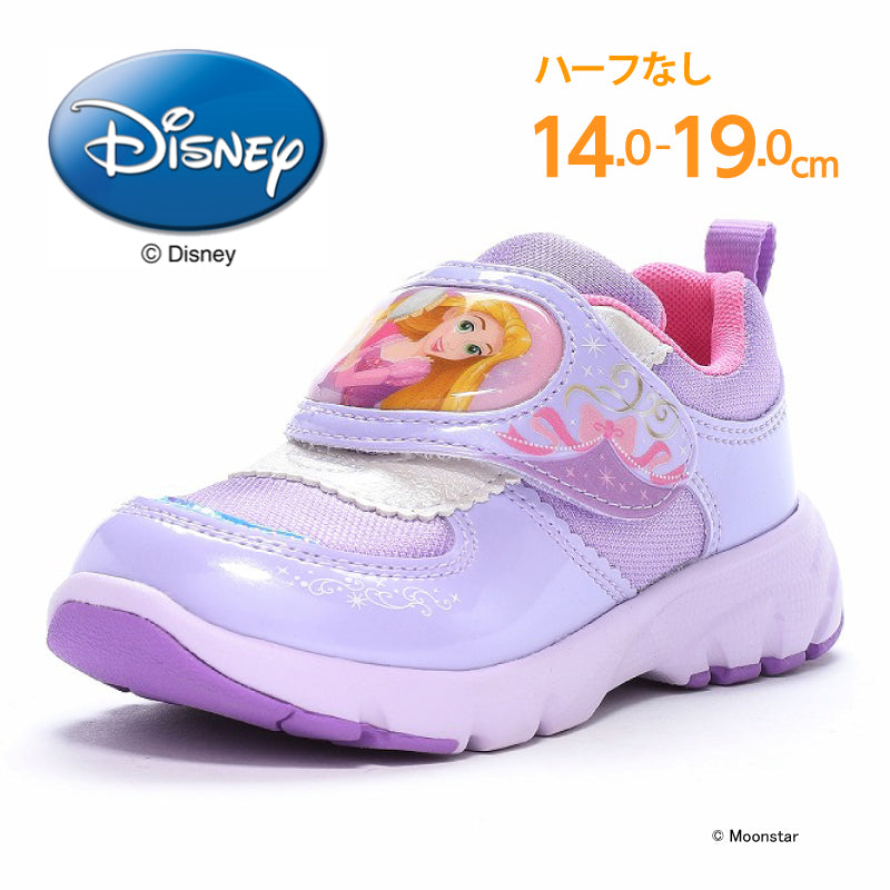 日本直送 moonstar Disney 長髮公主 抗菌防臭 健康機能兒童鞋 14-19cm 女童款 鞋系列