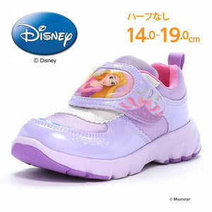 日本直送 moonstar Disney 長髮公主 抗菌防臭 健康機能兒童鞋 14-19cm 女童款 鞋系列