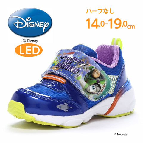 日本直送 moonstar Disney Toy Story LED燈 抗菌防臭 健康機能兒童鞋 14-19cm 男童款 鞋系列